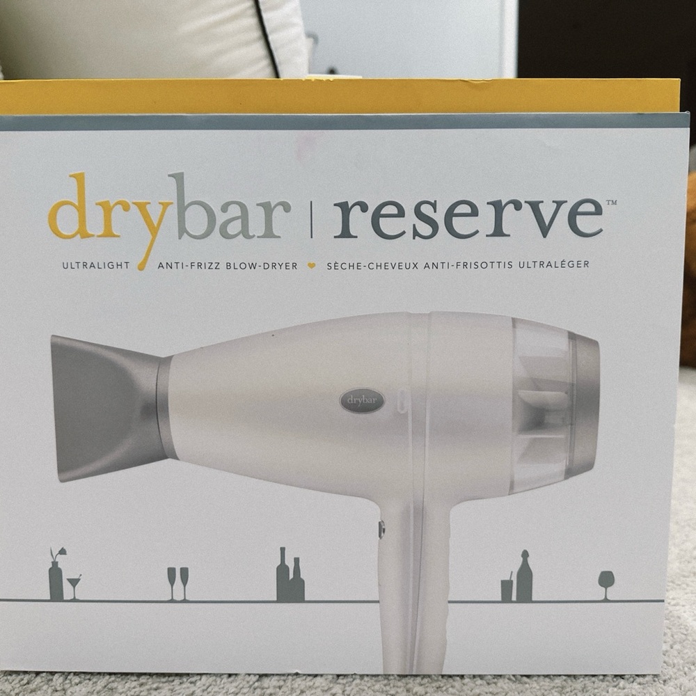 Drybar Reserve Hair Dryer in Gray and White